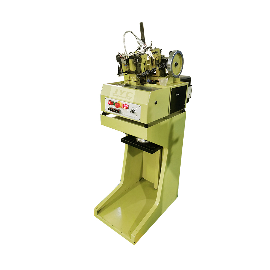 High speed chain making machine